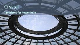  Presentation with house roof and roofing business - Theme with heart disease - close up of a ekg background and a lemonade colored foreground.