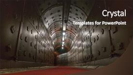  Presentation with october - PPT layouts having bunker-42 anti-nuclear background and a tawny brown colored foreground