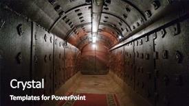  Presentation with october - Audience pleasing slide deck consisting of bunker-42 anti-nuclear backdrop and a wine colored foreground