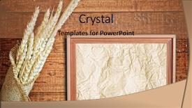  Presentation with bunsi tree - Theme featuring bunsi tree - wheat in the mug background and a  colored foreground