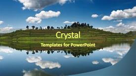  Presentation with uganda - PPT layouts consisting of  background and a  colored foreground