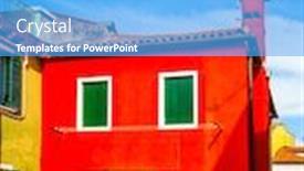  Presentation with multi cultural - Colorful slides enhanced with burano-is-island-of-multi backdrop and a teal colored foreground