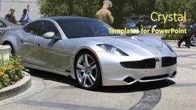  Presentation with karma - Slide set featuring burbank-jun-11-fisker-karma background and a tawny brown colored foreground