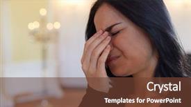  Presentation with people crying - Audience pleasing slide deck consisting of burial people and mourning concept backdrop and a tawny brown colored foreground