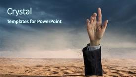  Presentation with alive - Presentation theme enhanced with buried alive but not broken background and a ocean colored foreground