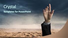  Presentation with alive - Presentation with buried alive but not broken background and a  colored foreground