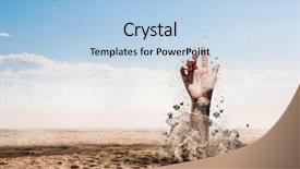  Presentation with alive - PPT theme with buried alive but not broken background and a light blue colored foreground