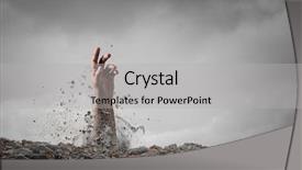  Presentation with alive - PPT layouts having buried alive but not broken background and a  colored foreground