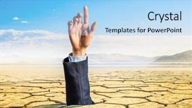  Presentation with alive - Cool new slide deck with buried alive but not broken backdrop and a light blue colored foreground