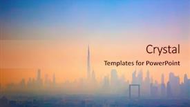  Presentation with dubai - Presentation having burj dubai february 20 2016 background and a lemonade colored foreground