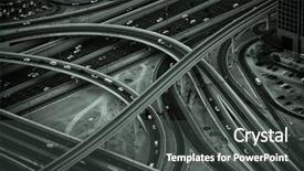  Presentation with khalifa - Presentation design with burj khalifa - dubai city skyline main road background and a dark gray colored foreground