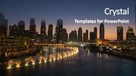  Presentation with khalifa - Colorful PPT layouts enhanced with burj khalifa - dubai uae 31 january 2017 backdrop and a ocean colored foreground