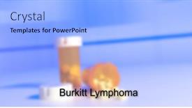  Presentation with lymphoma - Slides having burkitt-lymphoma-burkitt-lymphoma-text background and a light blue colored foreground