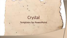  Presentation with burning paper - Audience pleasing PPT theme consisting of burned grunge paper backdrop and a lemonade colored foreground