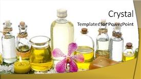  Presentation with banana stem tree and leaf - Audience pleasing slides consisting of burning candle towel on banana backdrop and a white colored foreground