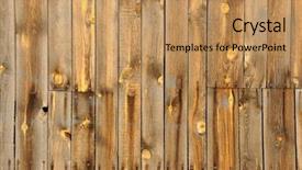  Presentation with texture - Slides featuring burning door - texture of old wooden planks background and a  colored foreground