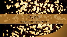  Presentation with molten - Colorful presentation enhanced with burning fuse - molten gold top view based backdrop and a gold colored foreground