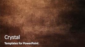  Presentation with wall - Slides enhanced with burning paper - grunge background wall in brown background and a tawny brown colored foreground