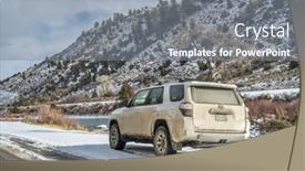  Presentation with suv - Theme featuring burns-co-usa-november-27 background and a  colored foreground