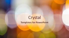  Presentation with bottles - Beautiful slide set featuring bursting bubble - defocused bar bottles bokeh abstract backdrop and a lemonade colored foreground