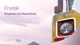  Presentation with sydney bus - Audience pleasing PPT layouts consisting of bus-on-lake-nicaragua and a pink colored foreground