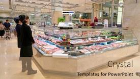  Presentation with super market - 