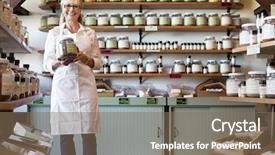  Presentation with honolulu senior - Cool new presentation with business - portrait of a happy senior backdrop and a violet colored foreground