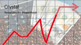  Presentation with sack of coffee beans - Colorful PPT theme enhanced with business accounting concept coffee beans backdrop and a light gray colored foreground