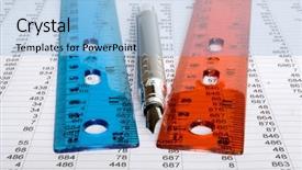  Presentation with lines - Audience pleasing PPT theme consisting of business alignment - lines and pen backdrop and a light blue colored foreground