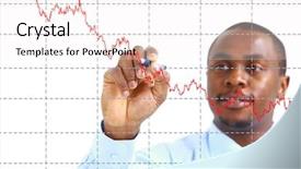  Presentation with business plan - Presentation enhanced with business analysis - businessman designing a plan background and a white colored foreground