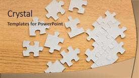  Presentation with audit business compliance concept - Presentation design enhanced with business and connection concept - close background and a coral colored foreground