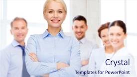  Presentation with eco friendly car concept - Slides featuring business and education concept - friendly background and a sky blue colored foreground