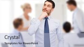  Presentation with office - Slides consisting of picture of happy young woman sitting on skateboard outdoors looking camera showing peace gesture background and a lemonade colored foreground