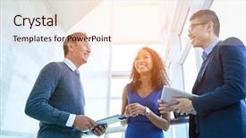  Presentation with coworkers - Amazing slide deck having business asian - cheerful coworkers backdrop and a lemonade colored foreground