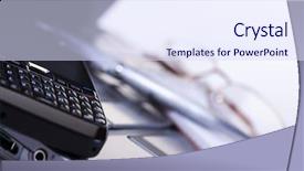  Presentation with computer memory - PPT theme enhanced with business attribute computer laptop pc background and a sky blue colored foreground