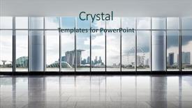  Presentation with singapore - Slide deck enhanced with business background - cityscape of singapore by marina background and a lemonade colored foreground