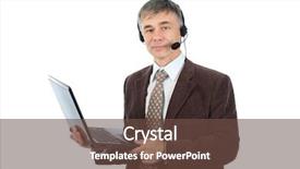  Presentation with business process - Colorful PPT layouts enhanced with business background handsome businessman in a work process backdrop and a tawny brown colored foreground