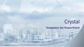  Presentation with abstract business - Colorful PPT layouts enhanced with business background backdrop and a sky blue colored foreground