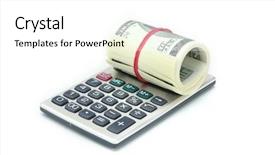  Presentation with balance - Colorful theme enhanced with business balance backdrop and a white colored foreground