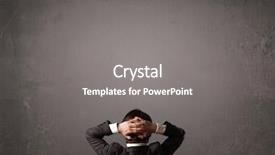  Presentation with office chair - PPT theme with 3d rendering of horrified pumpkins sitting on the sofa in modern living room background and a dark gray colored foreground