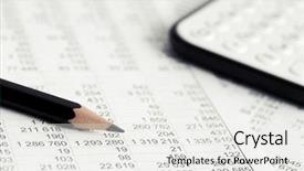  Presentation with accounting budget - Colorful slide set enhanced with business budget - financial accounting backdrop and a  colored foreground