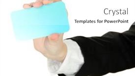  Presentation with business card - 