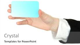  Presentation with business card - 