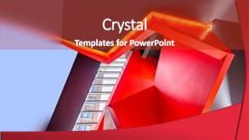  Presentation with abstract modern architecture - Presentation with business center in vancouver canada background and a  colored foreground