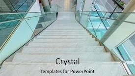  Presentation with abstract modern architecture - Presentation enhanced with business center in vancouver canada background and a light gray colored foreground