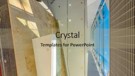  Presentation with abstract modern architecture - Presentation having business center in vancouver canada background and a  colored foreground