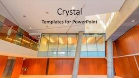  Presentation with abstract modern architecture - PPT layouts featuring business center in vancouver canada background and a soft green colored foreground