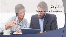  Presentation with coffee shop - Presentation theme featuring cake for valentines day dessert delicious piece of chocolate cake with cup of coffee and milk on blue stone concrete table background breakfast food concept holiday sweet card concept background and a light gray colored foreground