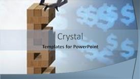  Presentation with business competition - Theme enhanced with business-competition-concept-with-two and a light blue colored foreground