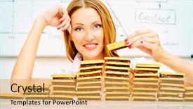  Presentation with food industry - Colorful PPT layouts enhanced with business concept confectionary food industry backdrop and a  colored foreground